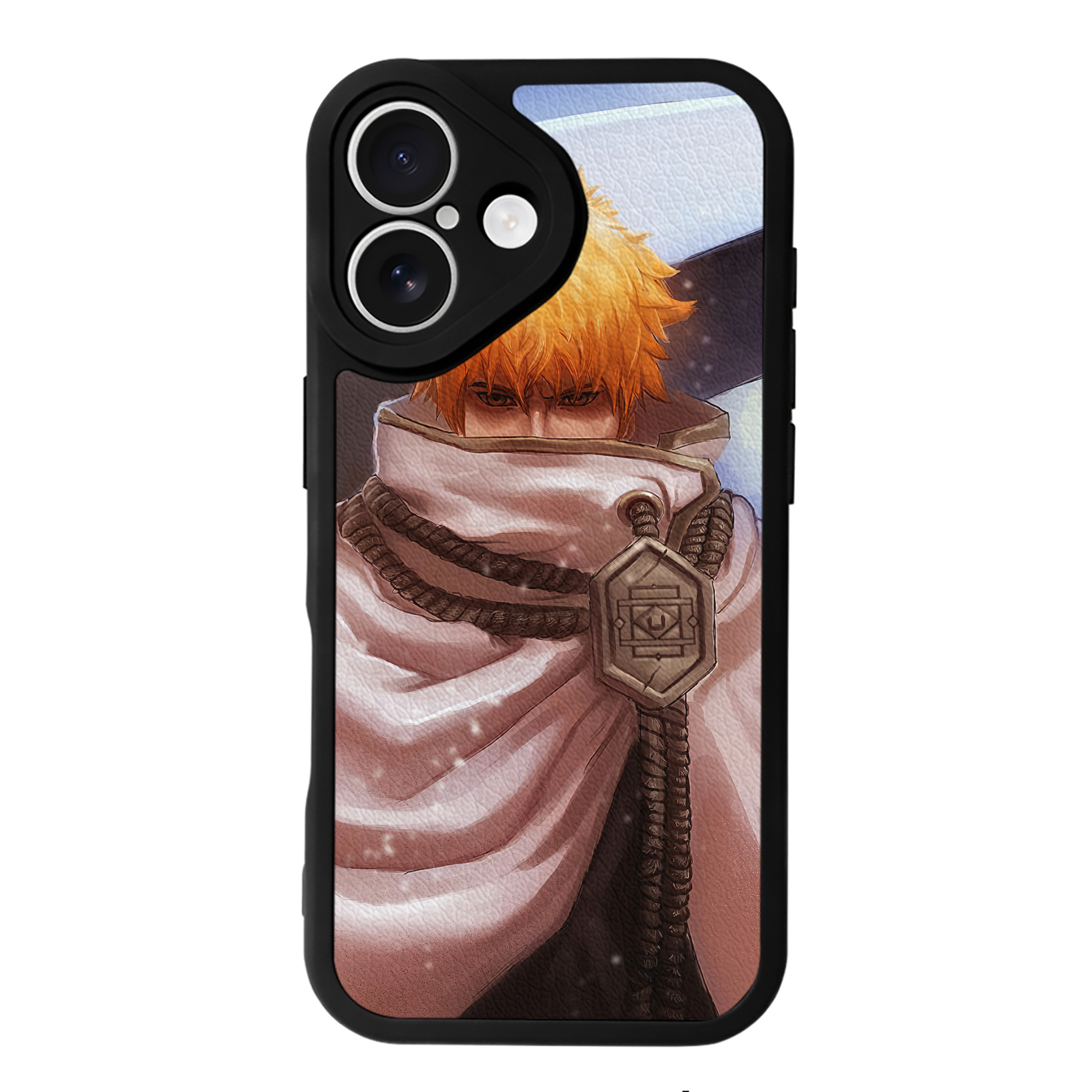 （画像用） ブリーチ BLEACH 【iPhone 16シリーズ対応】シリコンスマホケース（レザー調） 材質：シリコン